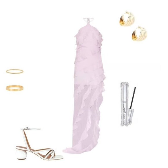 ELLIATT Mia Gown in Lavender Purple Large New Womens Long Maxi Dress - Picture 11 of 11